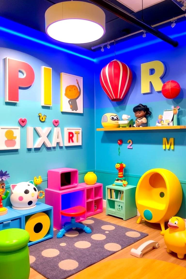 Pixar Playroom Paradise - 24 Disney Bedroom Ideas