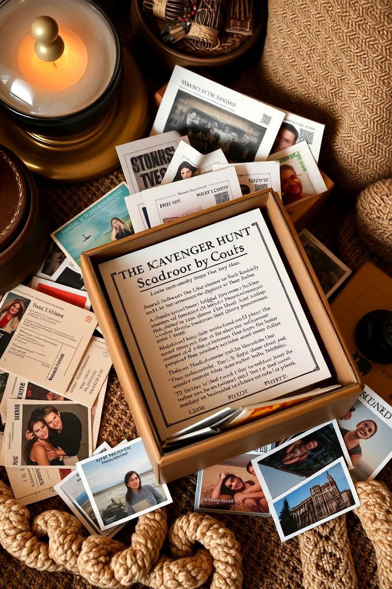 Plan a Scavenger Hunt - 24 50th Wedding Anniversary Ideas