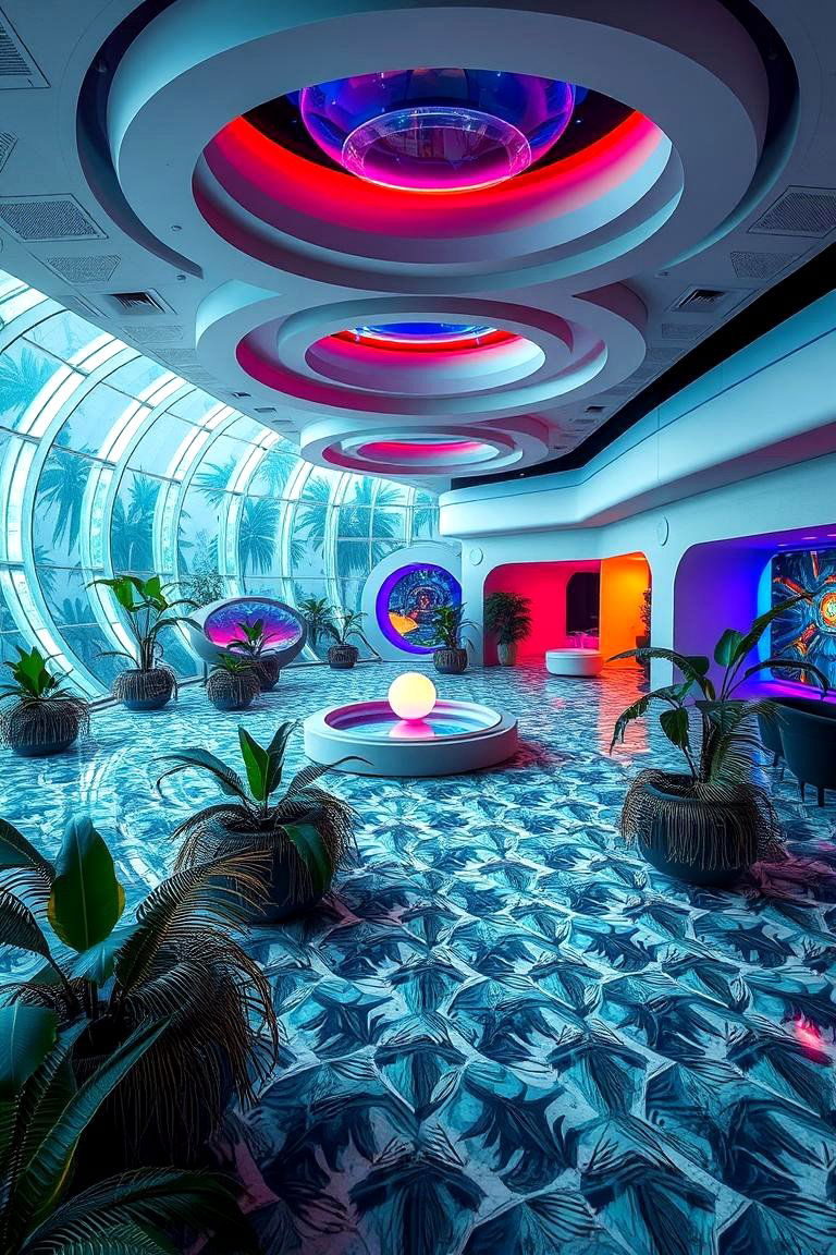 Planetary Patterned Paradise - 24 Space-themed Room Ideas