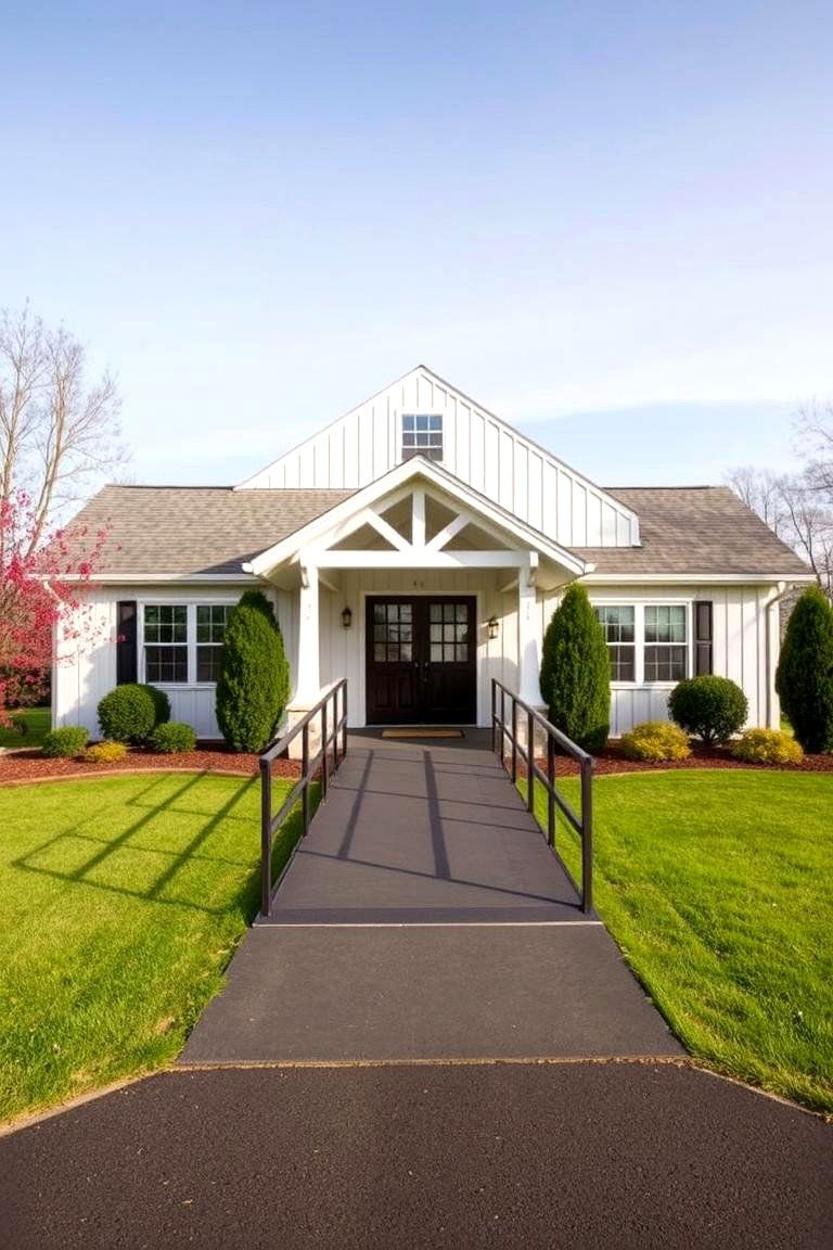 Planning for All Needs with Accessibility Features - 24 Pole Barn and Barndominium House Exteriors