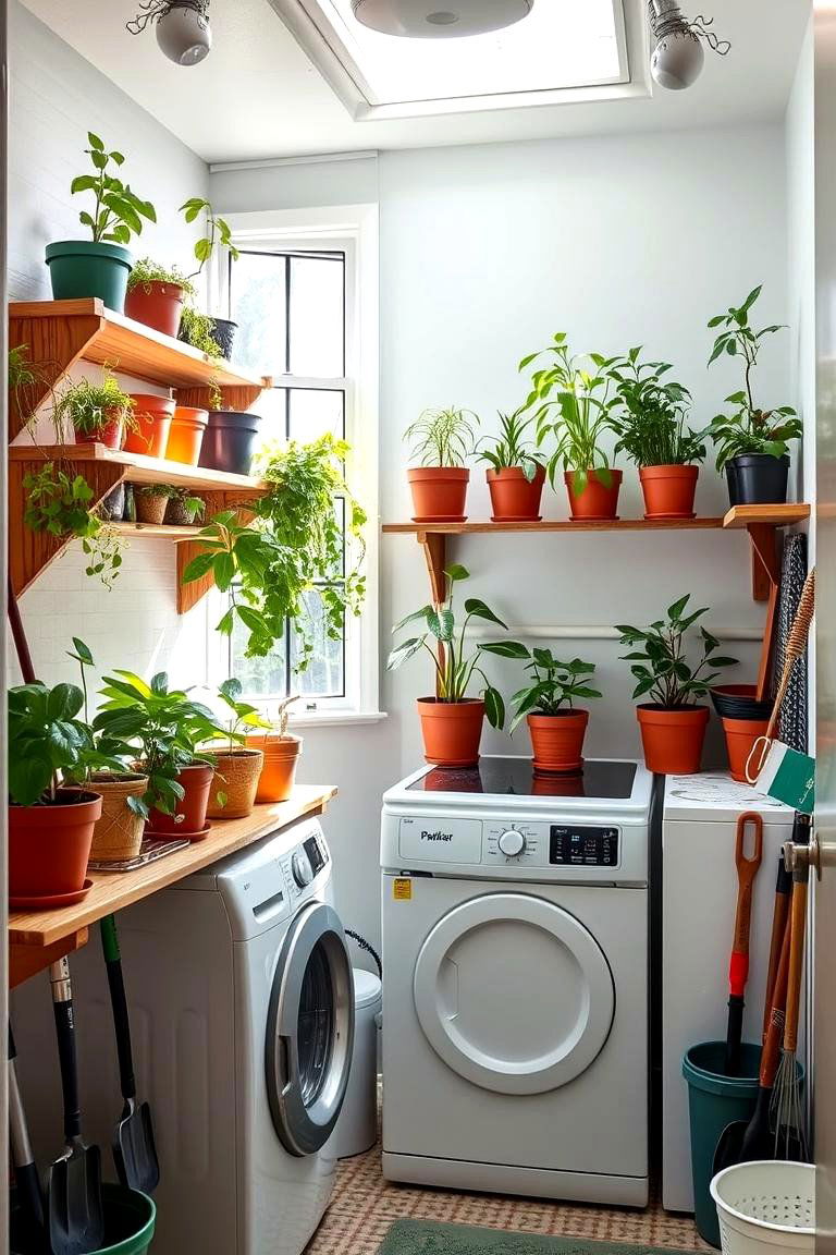 Plant Care Corner - 24 Utility Room Ideas