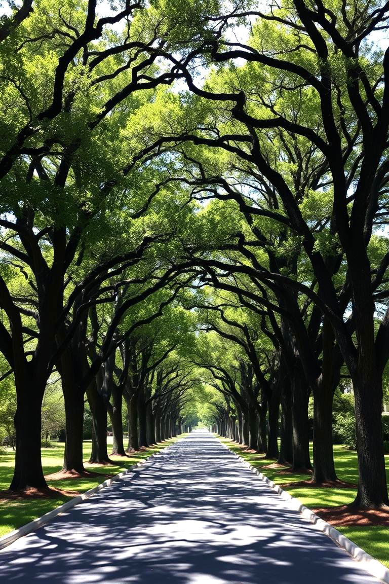 Plant Shade Trees - 24 Driveway Landscape Ideas