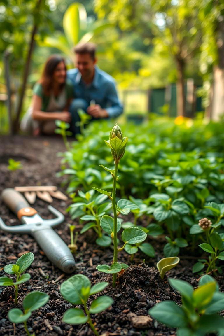 Plant a Tree or Start a Garden Together - 24 Wedding Anniversary Ideas
