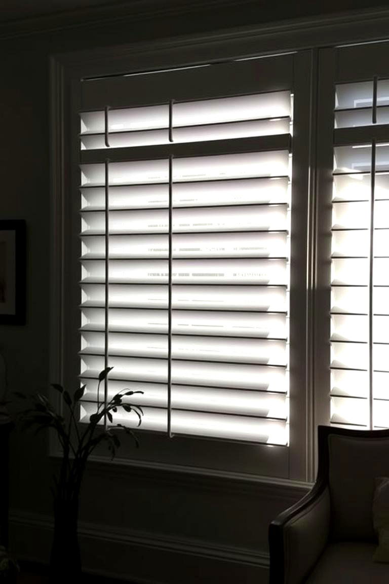 Plantation Shutters for Classic Elegance - 24 Shade Ideas