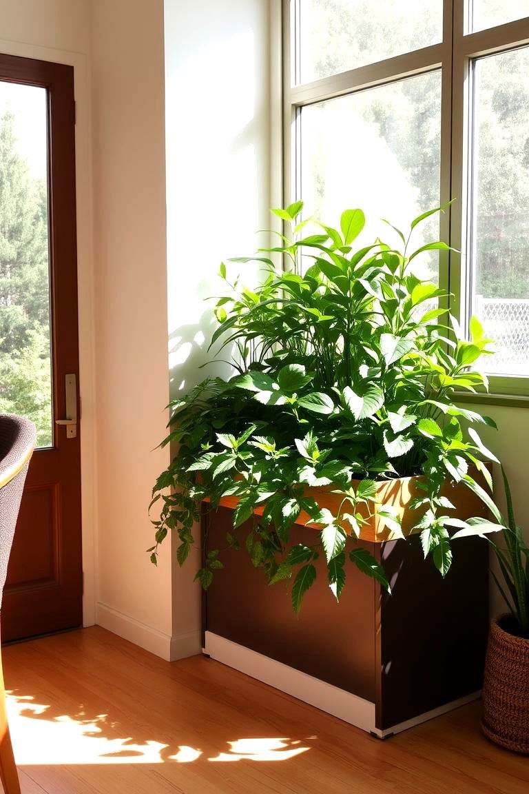 Planter Box Half Wall - 24 Half Wall Ideas
