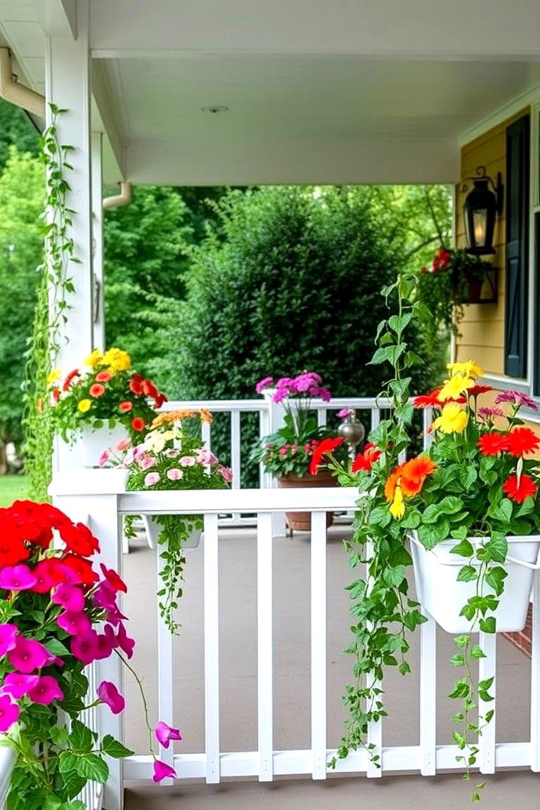 Planter Boxes and Railings - 24 Back Porch Ideas