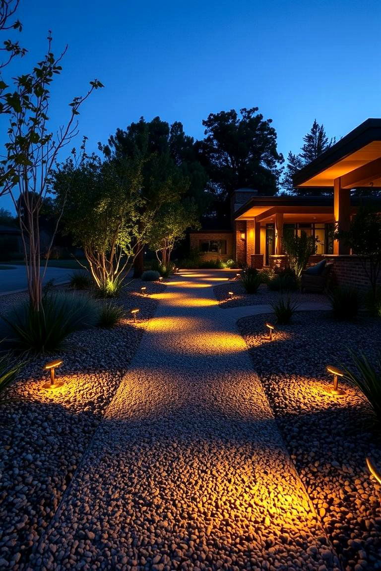 Planters with Bold Geometric Shapes - 24 Mid-century Modern Landscaping Ideas