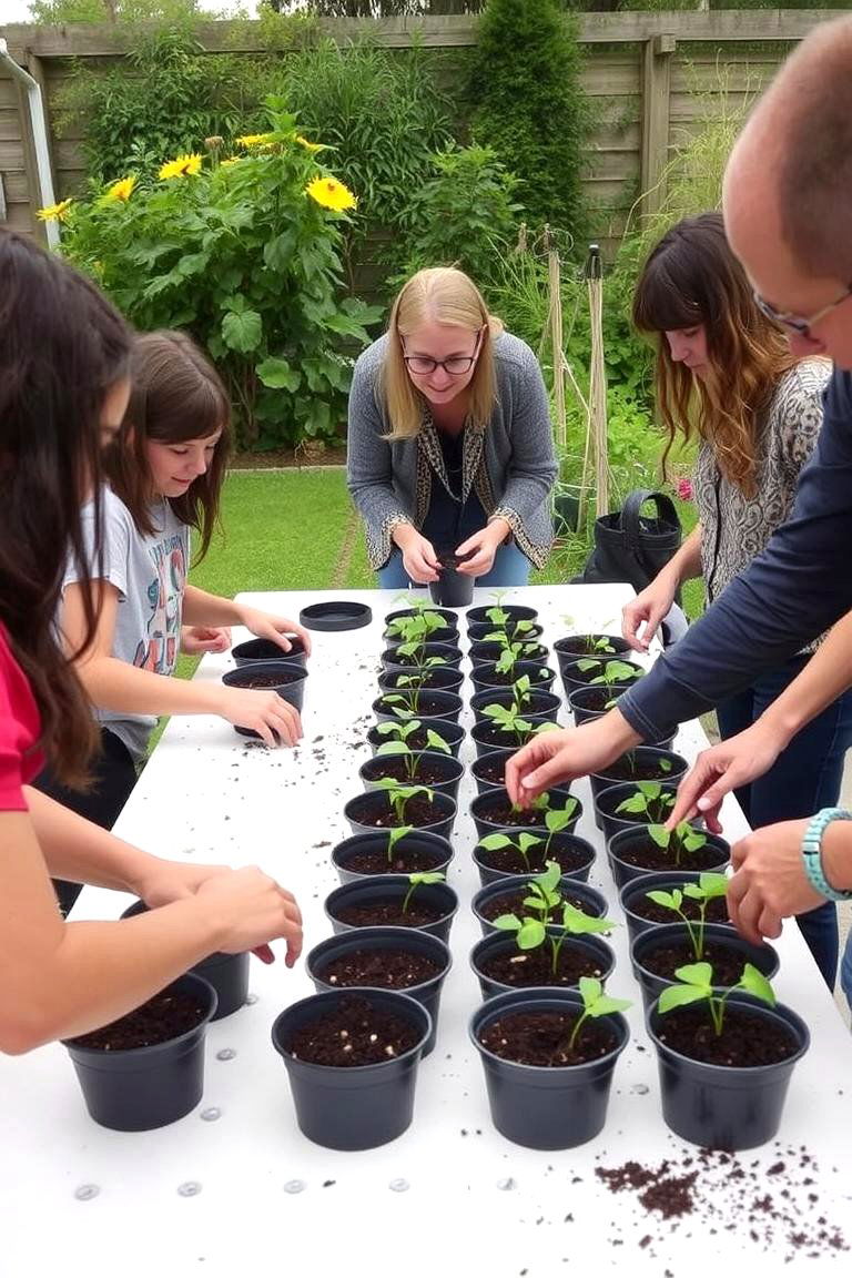 Planting Seeds Together Activity - 24 Garden Party Ideas