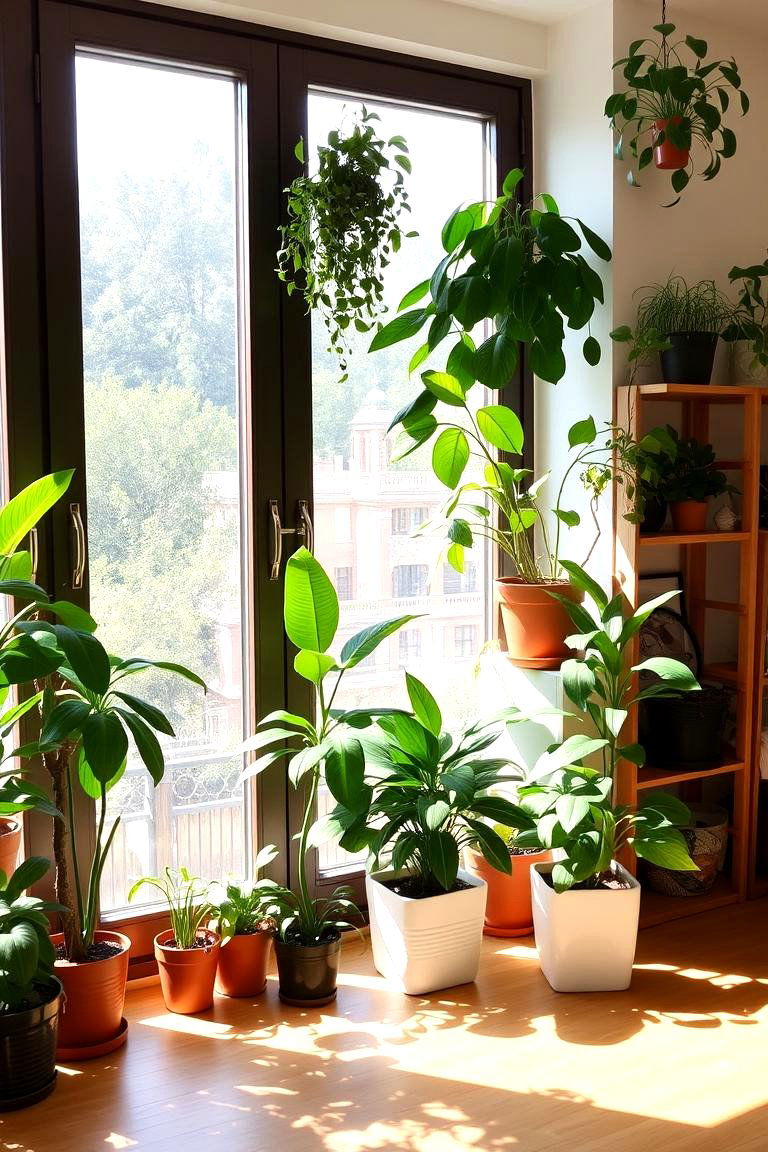 Plants to Bring Life and Freshness Indoors - 24 Small Apartment Ideas for Guys