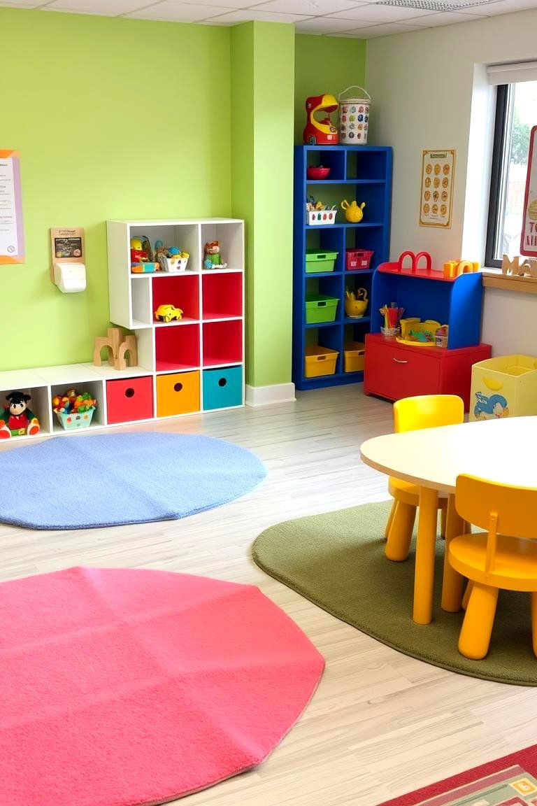 Playful Childrens Area - 24 Enclosed Porch Ideas