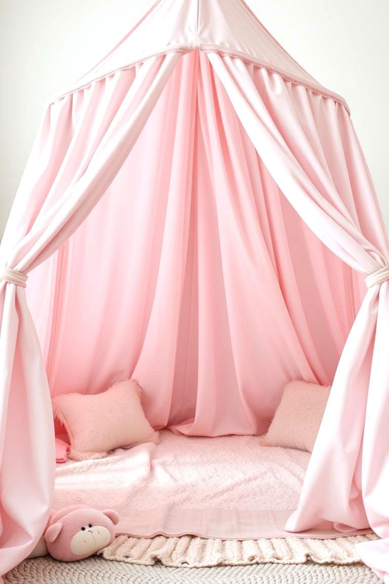 Playful Princess Tent - 24 Princess Nursery Ideas