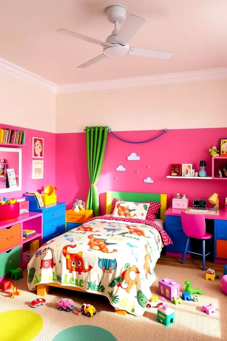 Playful and Fun Kids Room Decor - 24 Home Decor Ideas