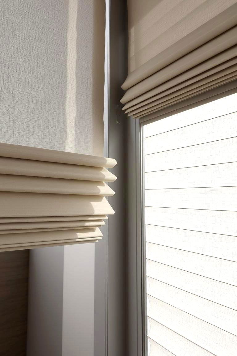 Pleated Shades - 24 Window Treatments Ideas