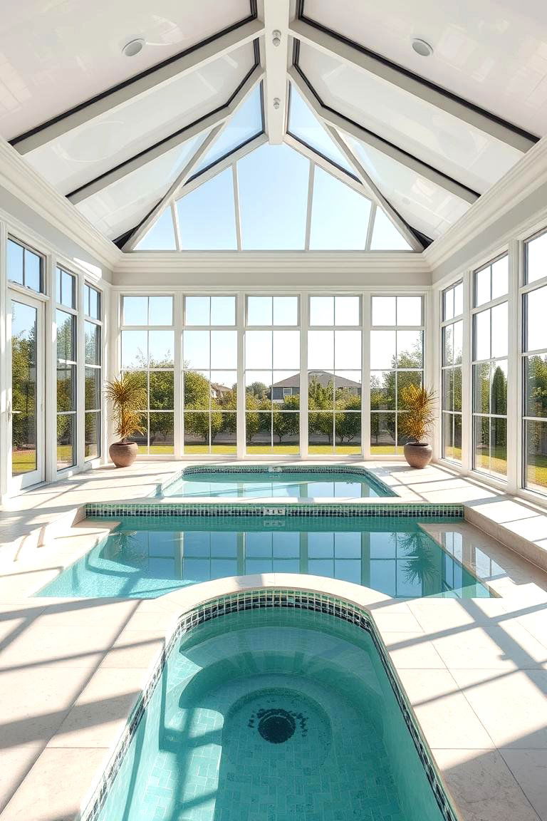 Plunge Pool in a Sunroom - 24 Plunge Pool Ideas
