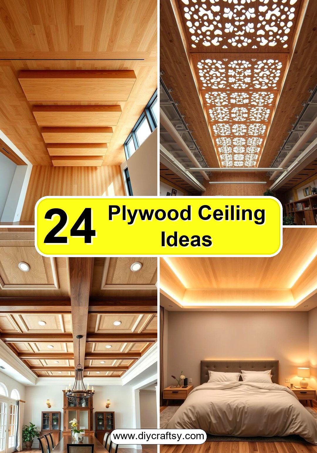 Plywood Ceiling Ideas