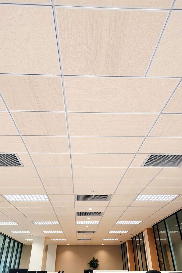 Plywood Tile Ceiling - 24 Plywood Ceiling Ideas