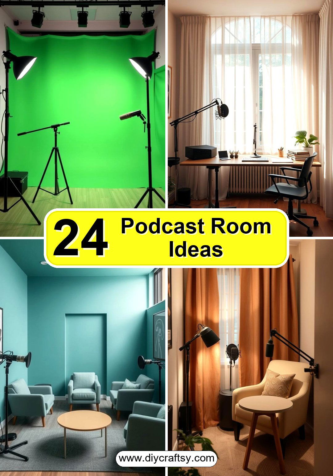 Podcast Room Ideas