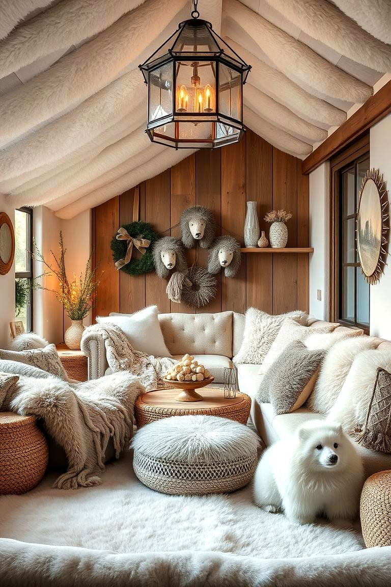 Polar Plush Comfort - 24 frozen room decor ideas