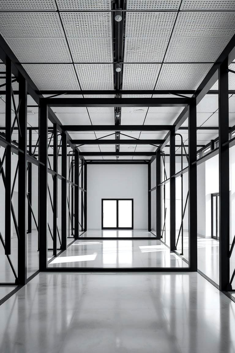 Polished Black Framework - 24 Black Trim Interiors