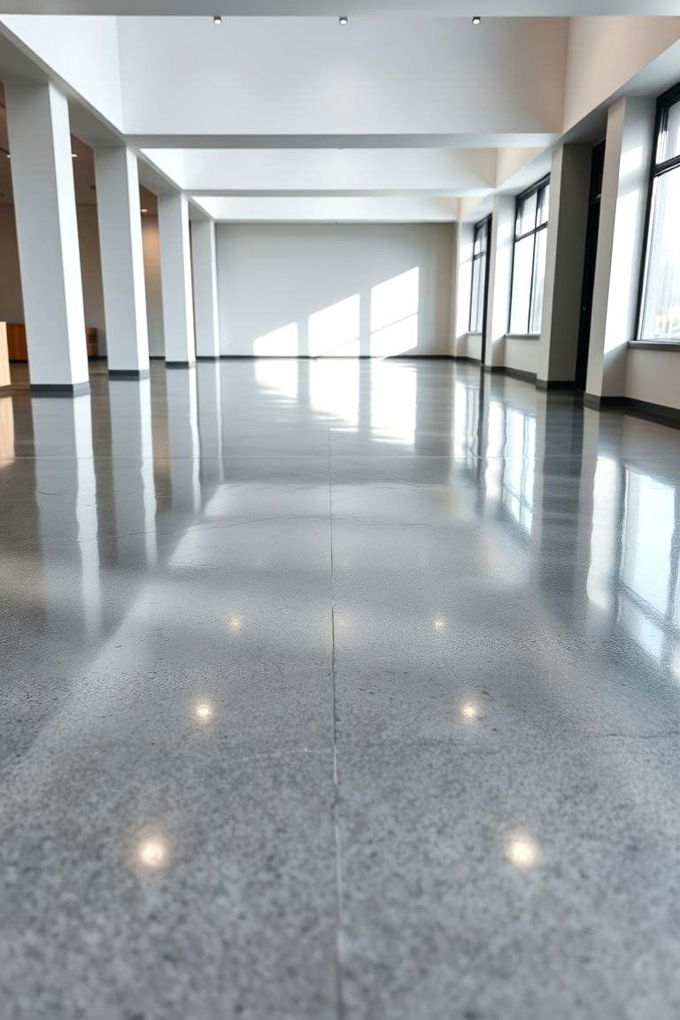 Polished Concrete Finishes - 24 Concrete Floor Design Ideas