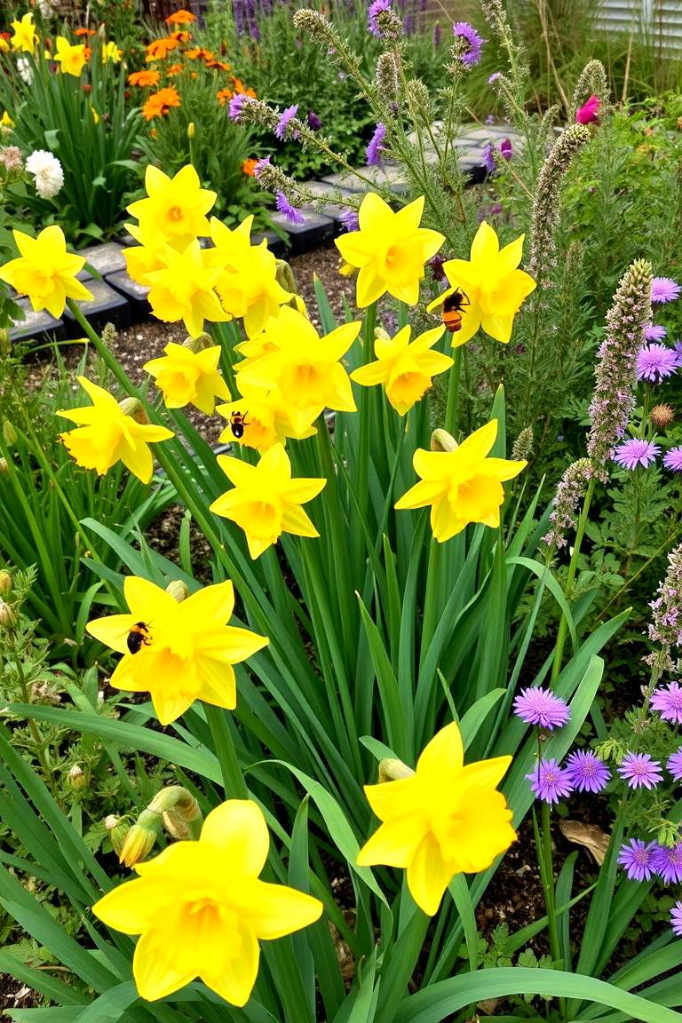 Pollinator Friendly Daffodil Garden - 24 Daffodil Garden Ideas