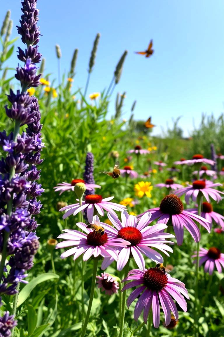 Pollinator Friendly Flower Bed - 24 Flower Bed Ideas