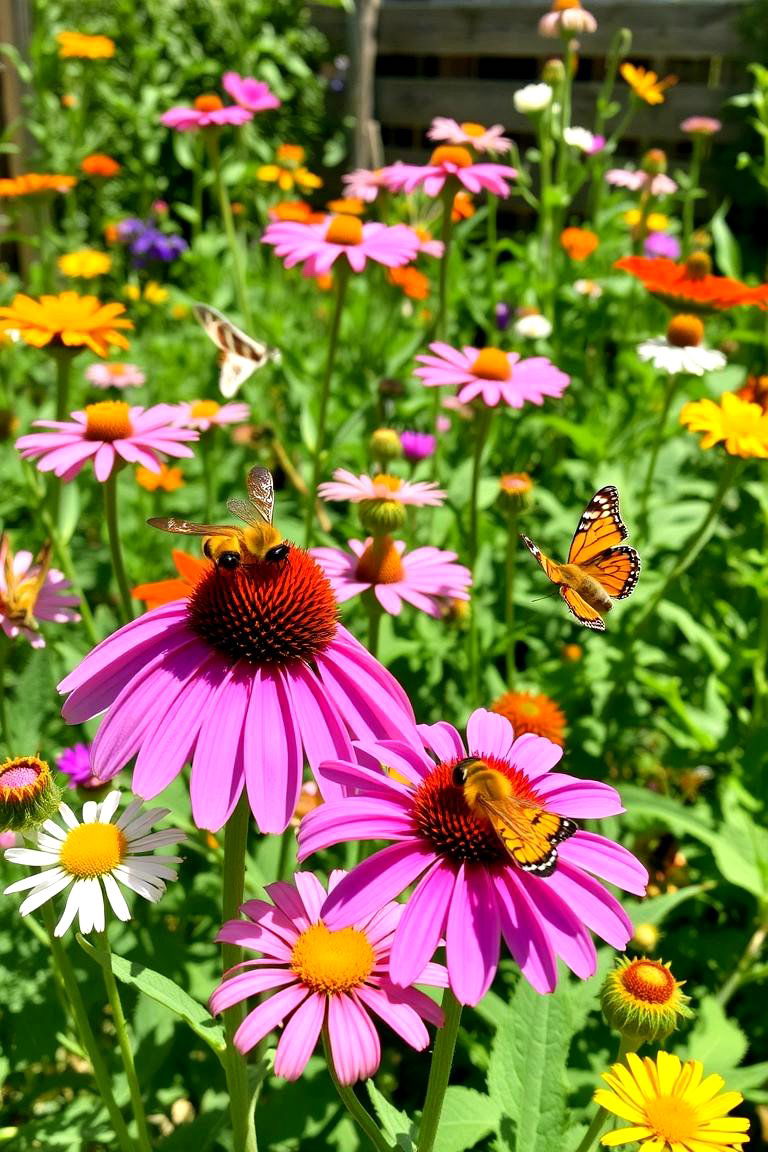 Pollinator Haven Garden - 24 School Garden Ideas