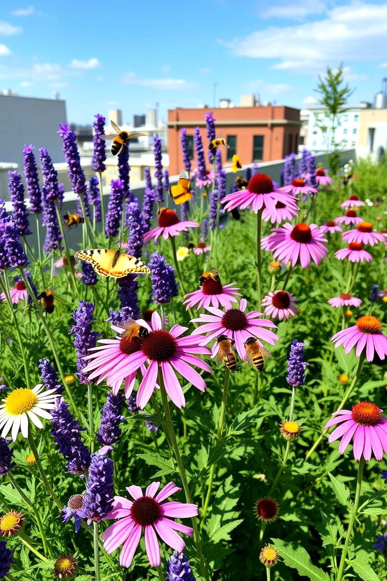 Pollinator Paradise - 24 Rooftop Garden Ideas