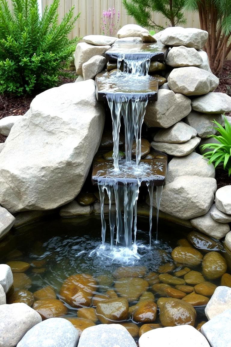 Pondless Waterfall - 24 Backyard Waterfall Ideas