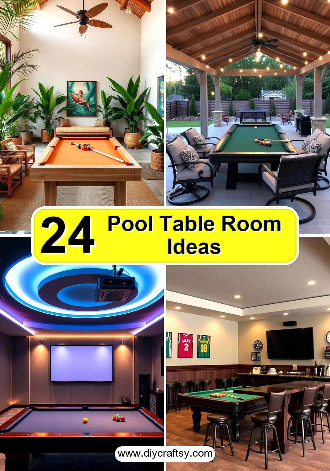 Pool Table Room Ideas