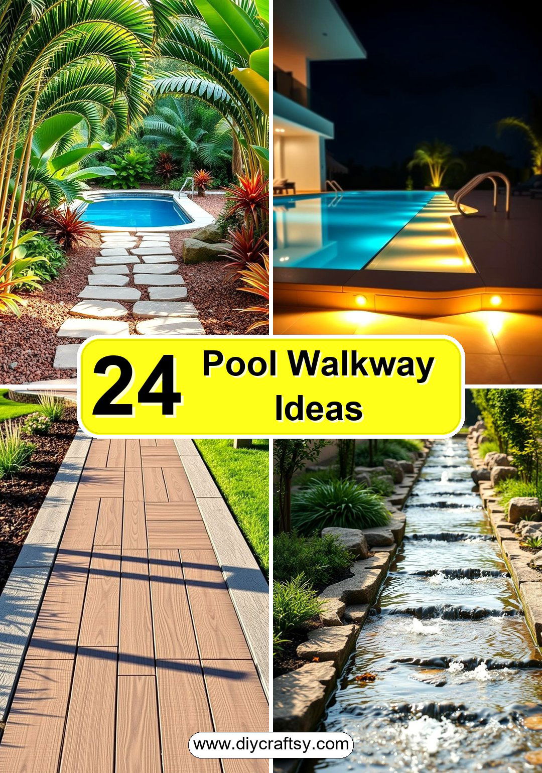 Pool Walkway Ideas