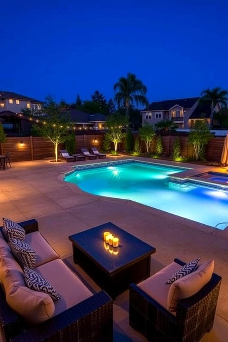 Poolside Entertainment Zone - 24 Swimming Pool Ideas