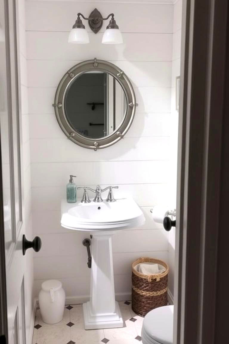 Poolside Powder Room - 24 Pool Bathroom Ideas