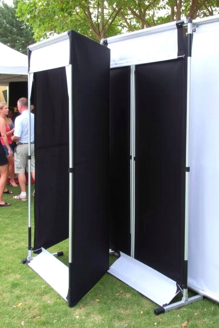 Pop Up Fence Panels - 24 Temporary Fence Ideas