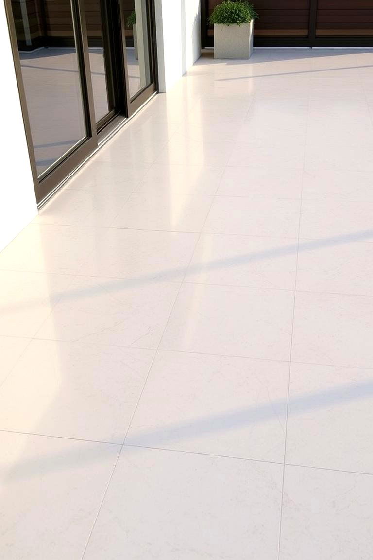 Porcelain Decking Refined Look - 24 Deck Flooring Ideas