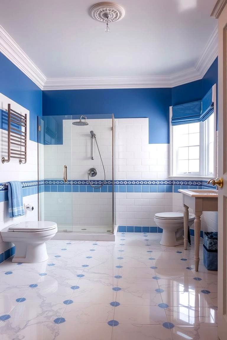 Porcelain Tile - 24 Bathroom Flooring Ideas