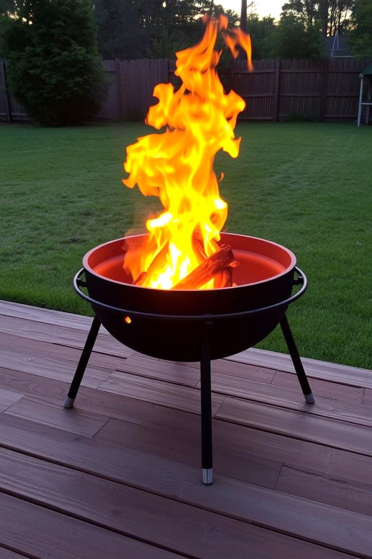 Portable Fire Pit - 24 Backyard Fire Pit Ideas Landscaping