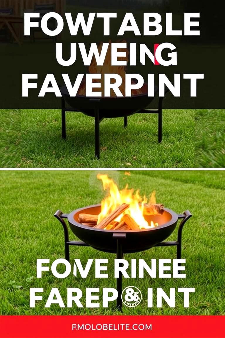 Portable Firepit Option - 24 Patio Ideas With Firepit