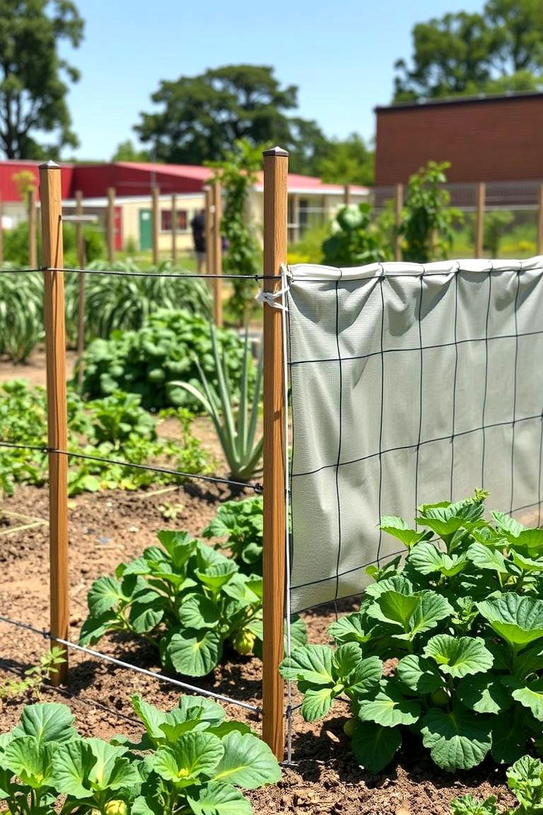 Portable Garden Fence - 24 Vegetable Garden Fence Ideas