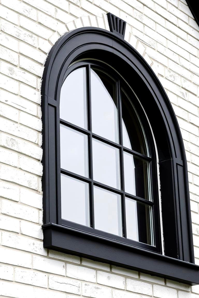 Potential for Increased Property Value - 24 White Brick House With Black Trim