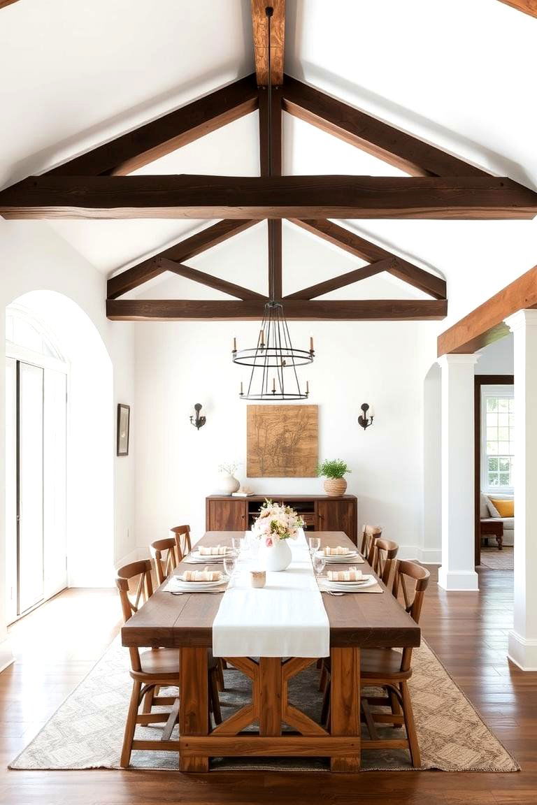 Pottery and Stoneware for Earthy Textures - 24 Rustic Dining Room Ideas