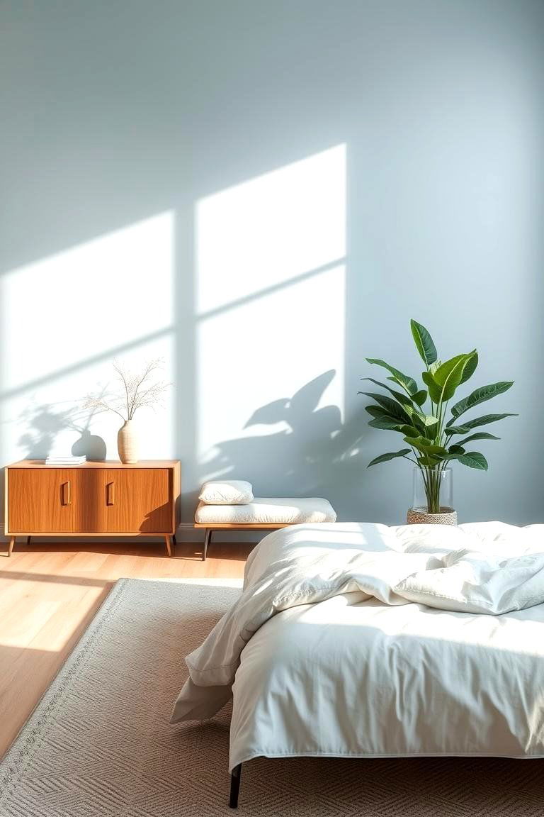 Powder Blue Elegance - 24 Blue Accent Wall Ideas