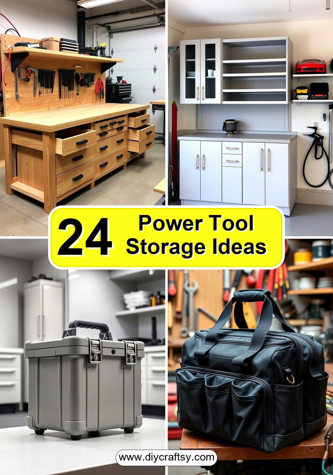 Power Tool Storage Ideas