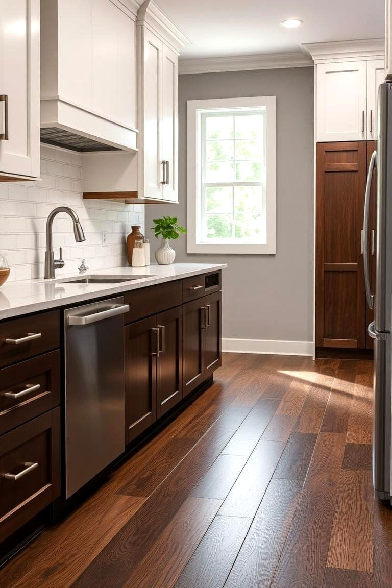 Practical Luxury Vinyl Plank LVP - 24 Kitchen Floor Ideas