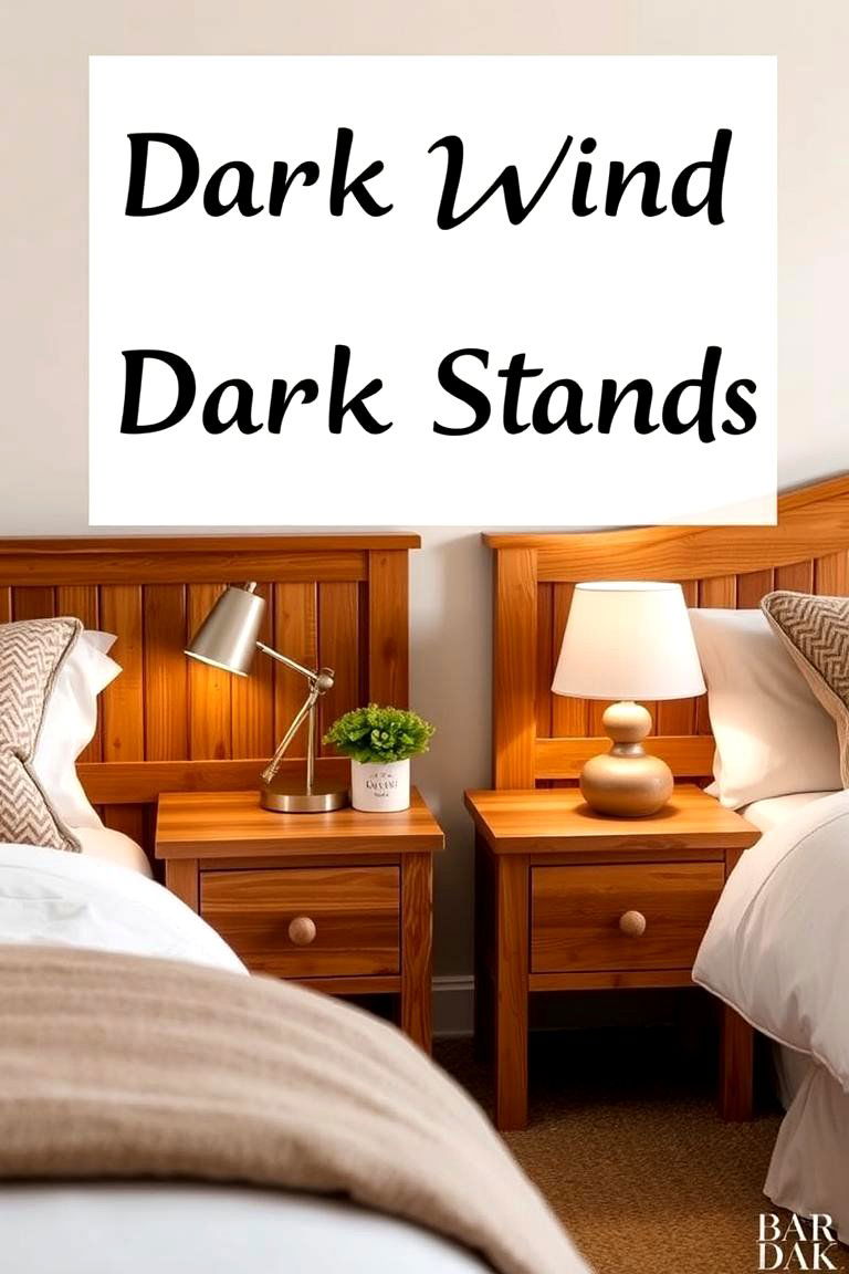 Practical Wooden Bedside Tables - 24 Wooden Interior Design Ideas
