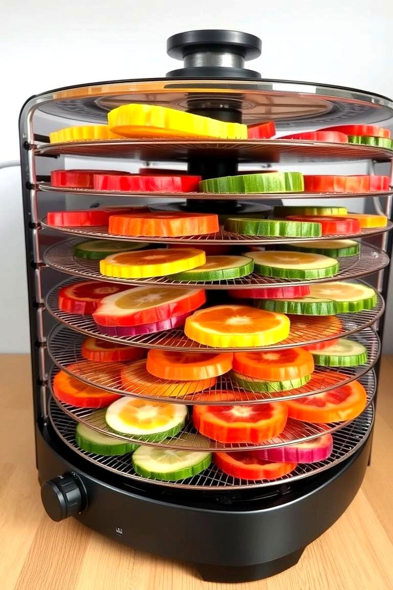 Preserving Goodness with a Food Dehydrator - 24 Small Kitchen Appliances List