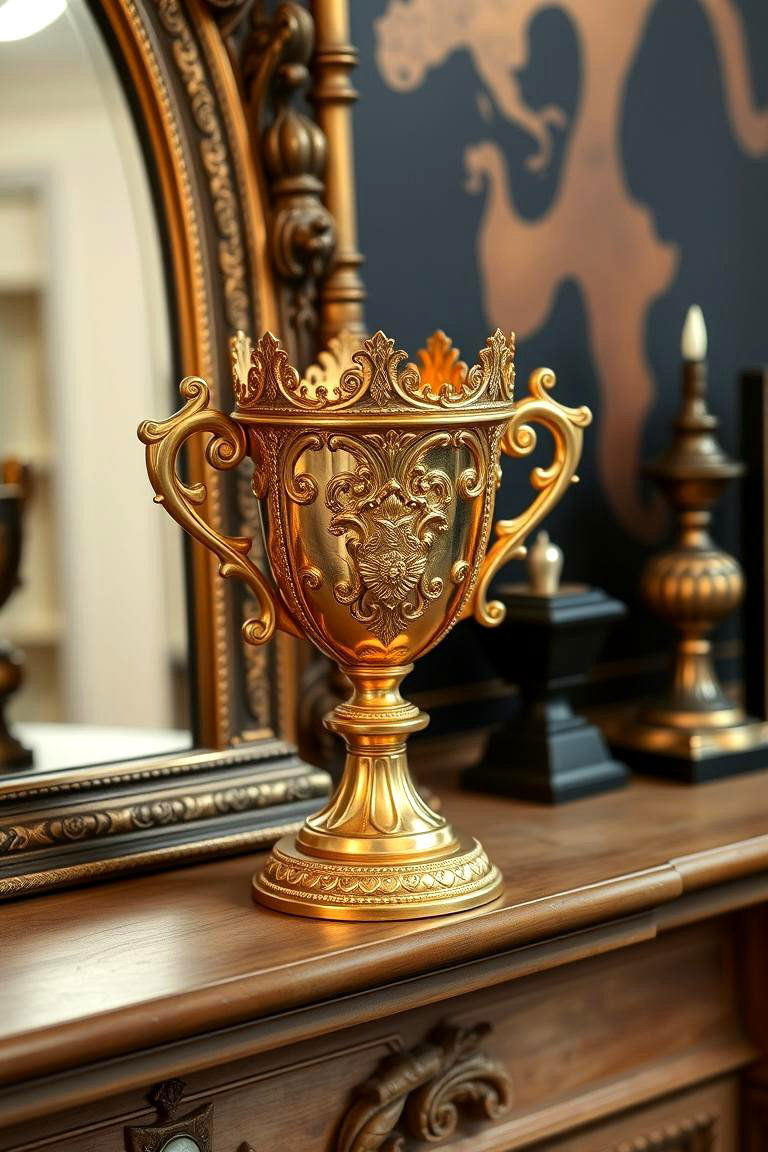Prestigious Triwizard Cup Replica - 24 Harry Potter Decor Ideas