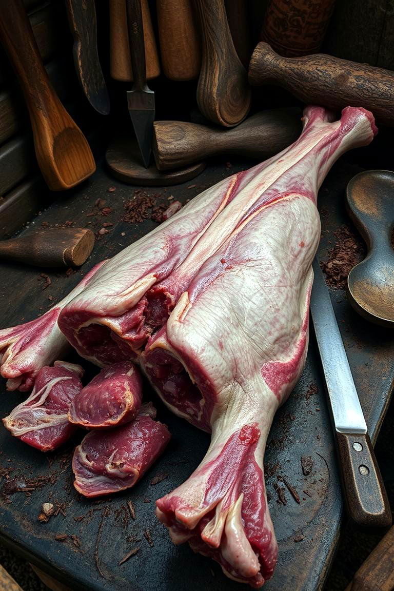 Primitive Butchering Techniques - 24 Primitive Kitchen Ideas