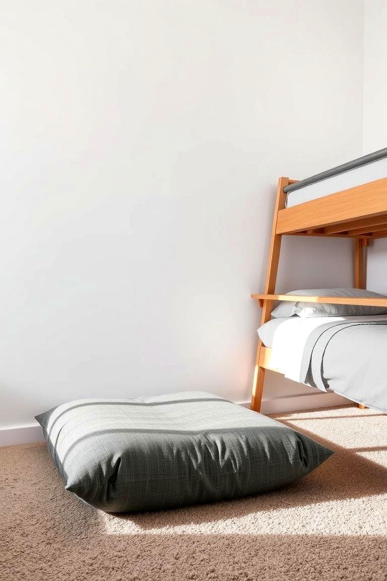 Prioritize Comfortable and Minimalist Seating - 24 Minimalist Dorm Room Ideas