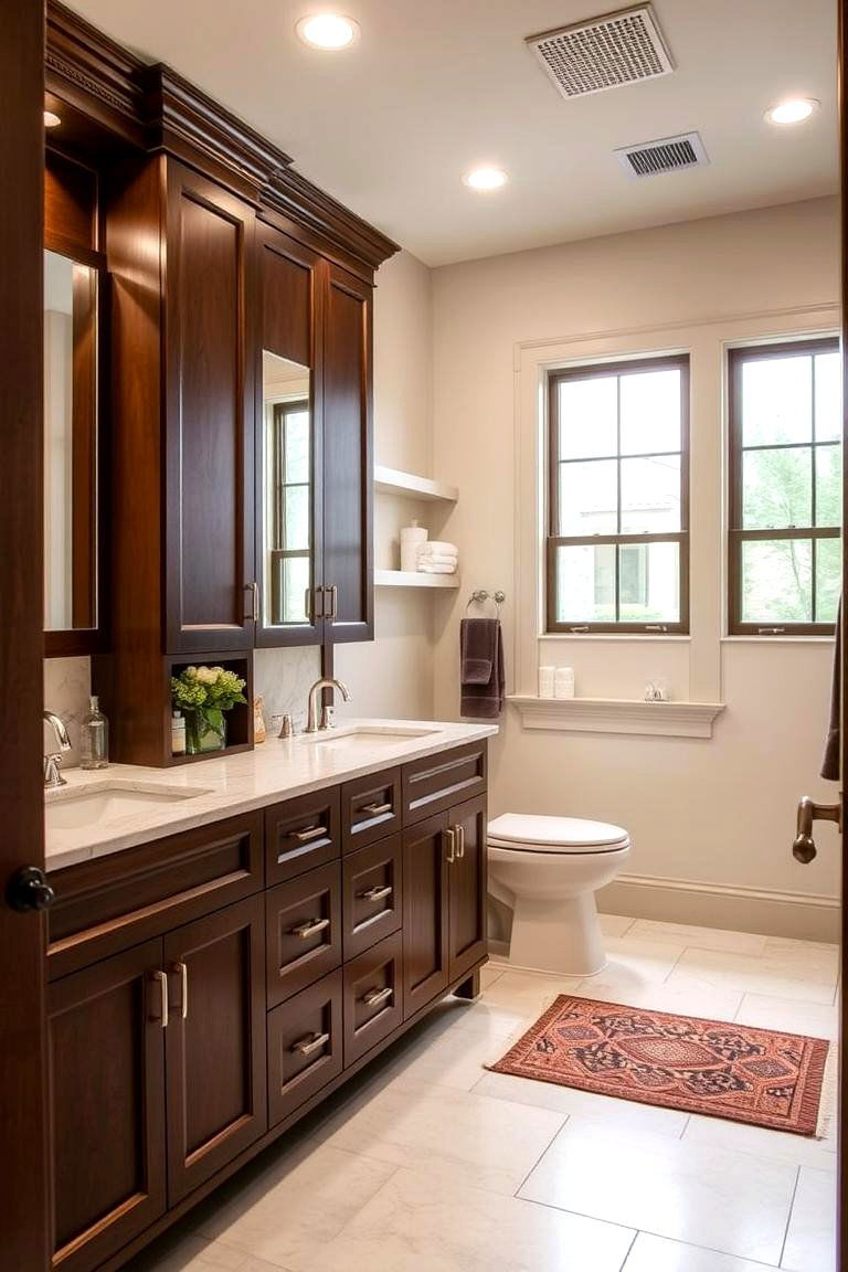Prioritize Functionality and Utility - 24 Masculine Bathroom Ideas